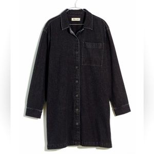 Madewell Oversized Denim Shirtdress - M